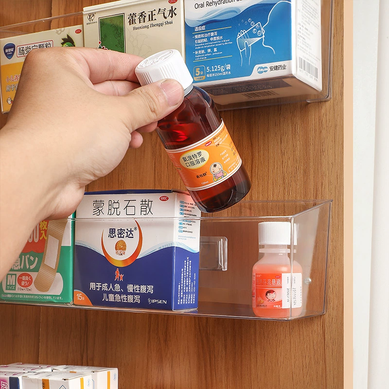 Transparent cosmetic storage box, lipstick, storage system