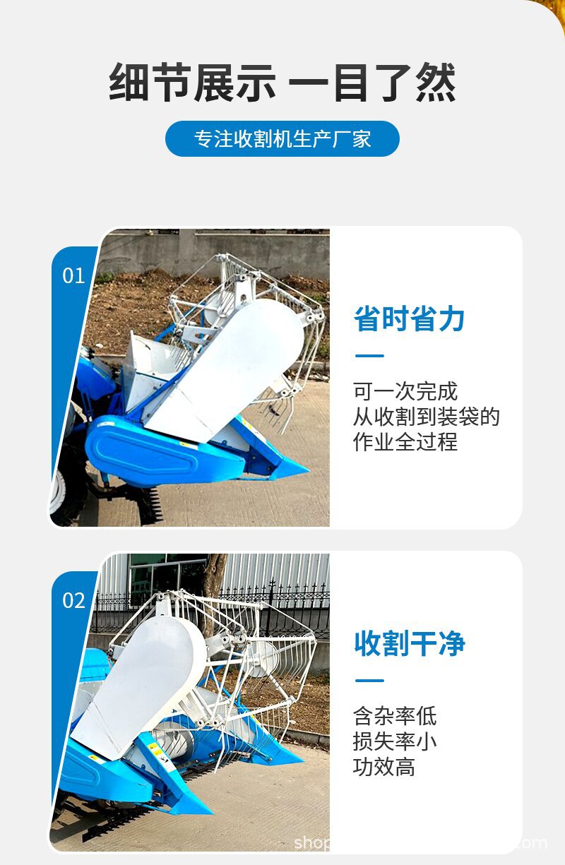15马力联合收割机
