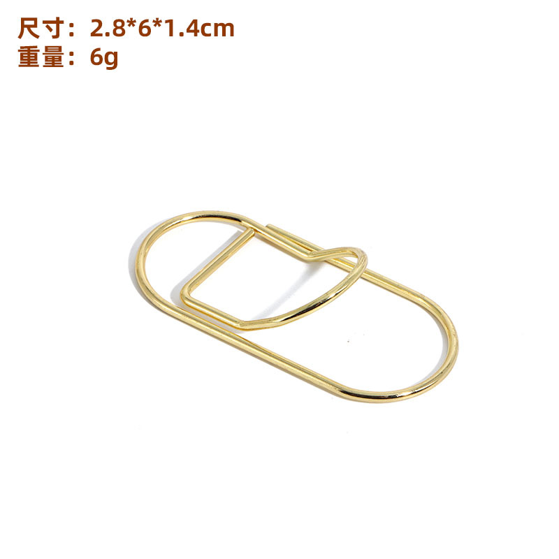 Clip de bolígrafo con forma de corazón colorido transfronterizo, clip de metal multifuncional creativo para cuaderno, portalápices portátil, accesorio para cuaderno, artículo de papelería.