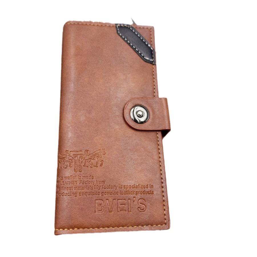 Herren Geldbörse Lang Herren Portemonnaie Multi Card Organizer Kartentasche Anzugtasche Lang West Clip Clutch Bag_voghion.com