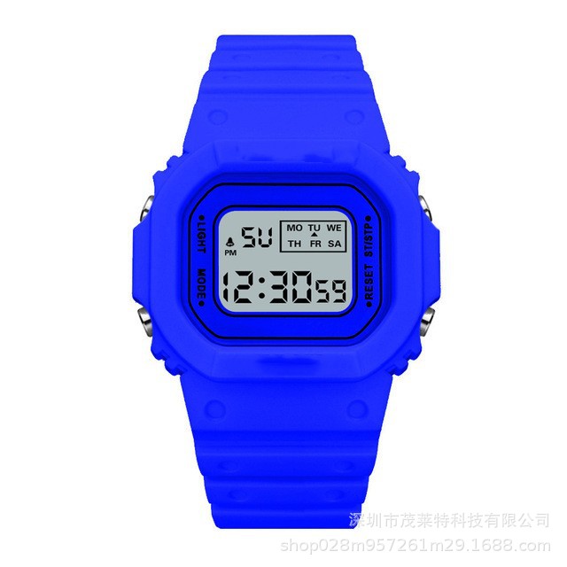 Unicornio reloj mujer estudiante simple chica luminosa hombres impermeable deportes coreano ins Colegio estilo reloj electrónico