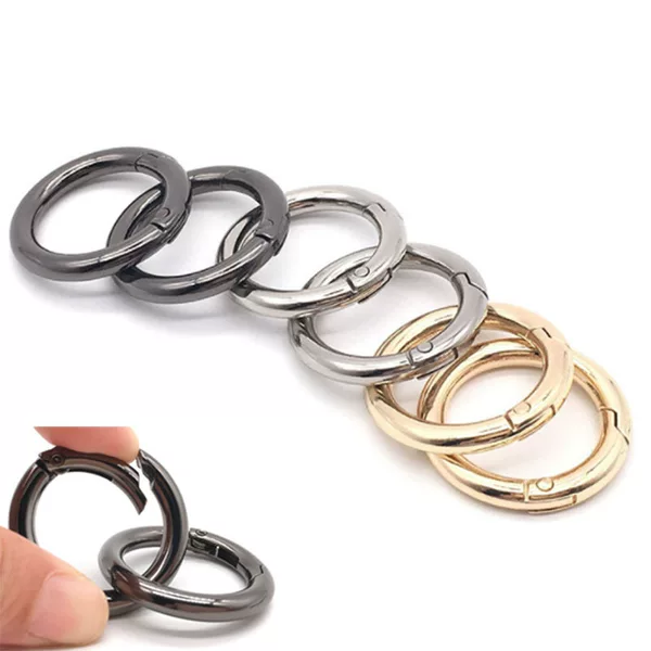 Various sizes of opening O-ring opening ring keychain metal iron ring DIY keychain