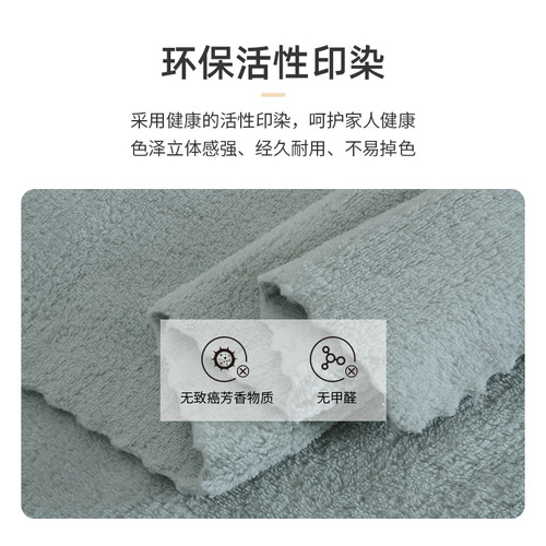 Coral Velvet Towel Set Gift Box (3-Piece) Bridal Shower Favors Company Gift Bulk Purchase Towel Wholesale