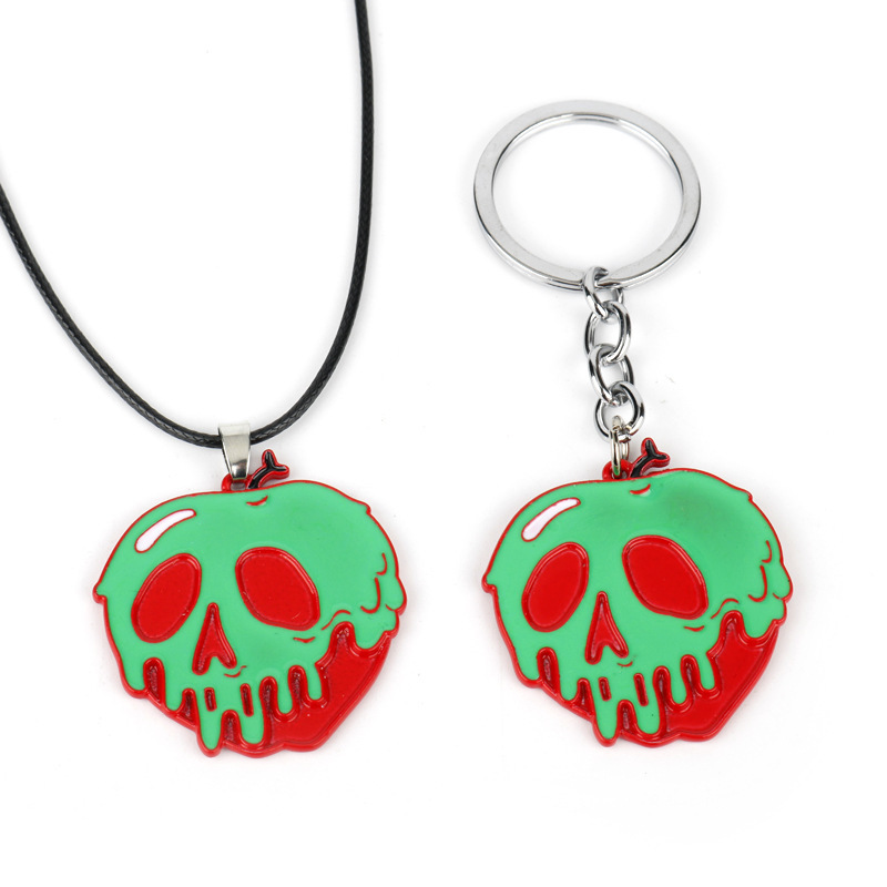 Pendant Necklace Classification Fashion Skull Alloy Pendant Necklaces Halloween Wholesale
