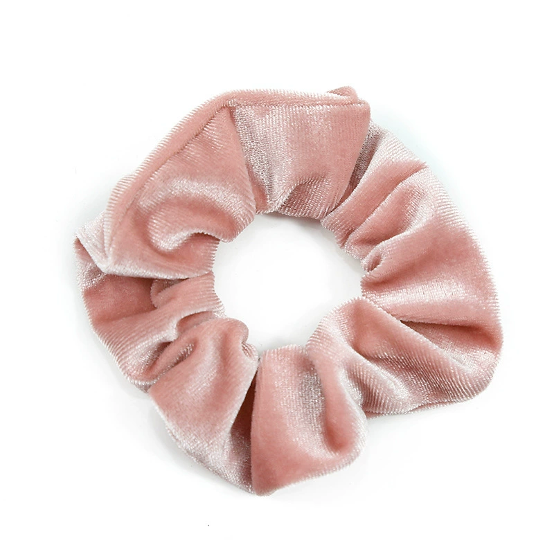 Hair Scrunchie (Swan) multicolour, European style, simple elegant design, 9.5×3.5 cm