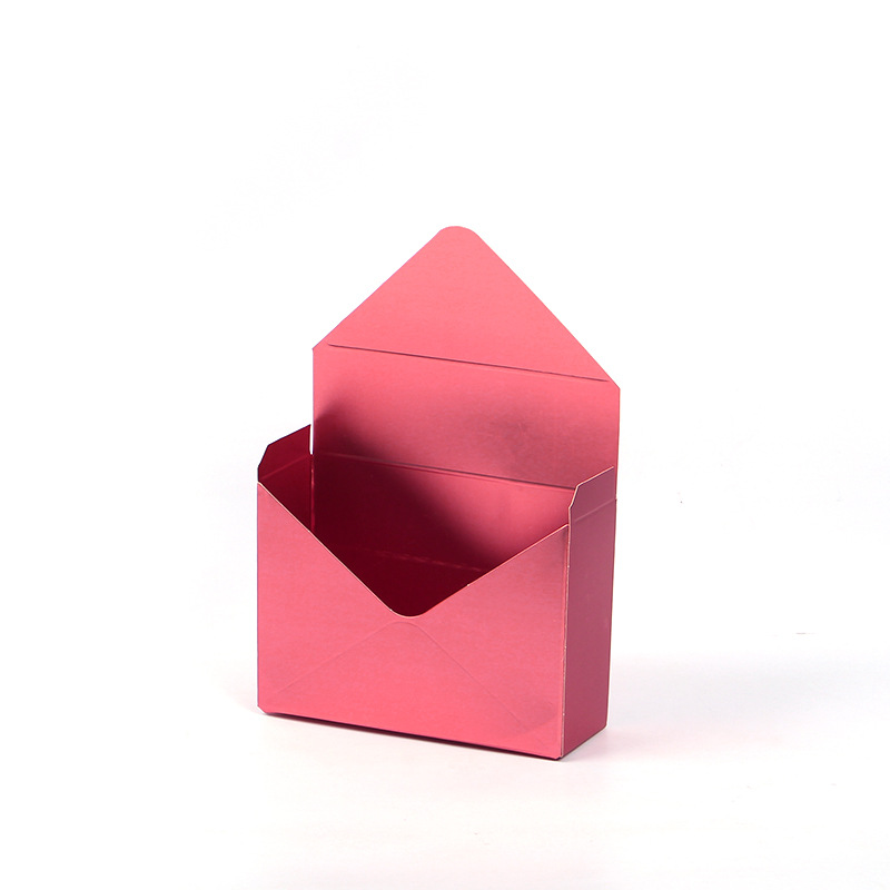 Estilo coreano de moda sobre caja de flores tienda de decoración cesta de flores plegable caja de regalo caja de flores mano sosteniendo caja de flores de cartón