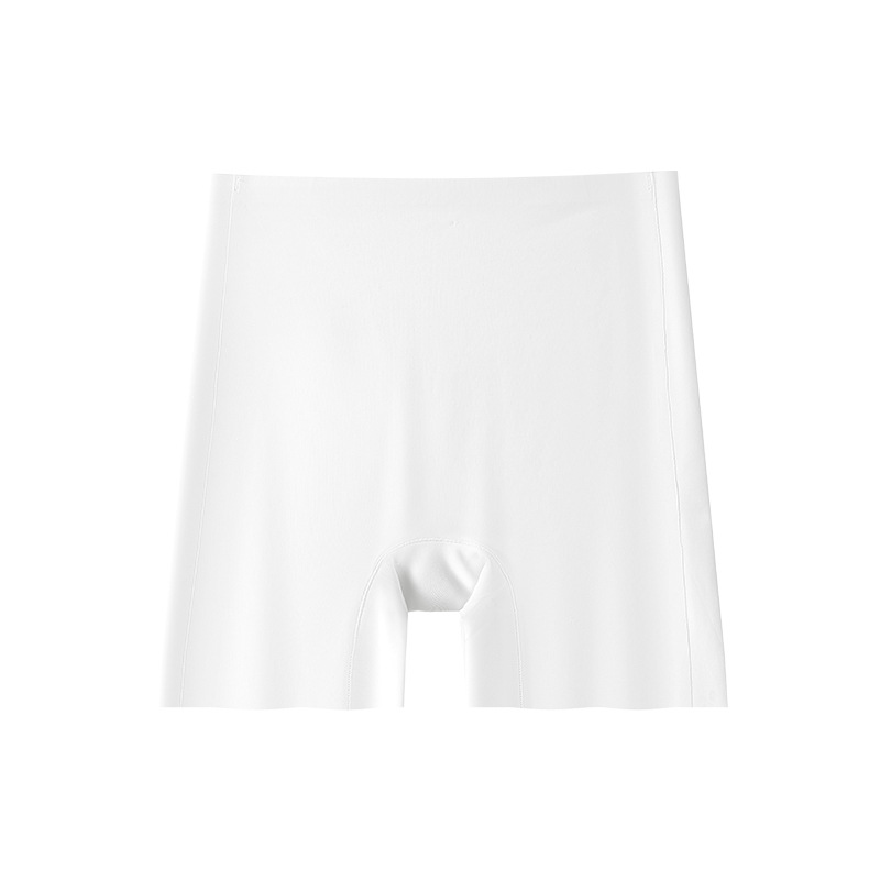 Base líquida de tres puntos para evitar la luz, tono especial, piel oscura, ropa interior de seguridad invisible, entrepierna de algodón puro, bóxer dos en uno sin costuras