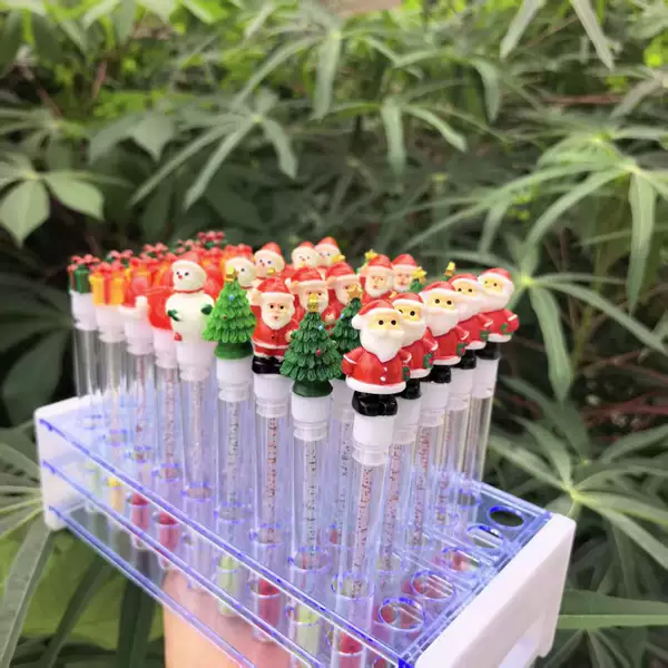 New 3D Christmas eyelash brush, a Christmas gift, crystal eyelash brush, Christmas makeup brush, wholesale for cross-border sales