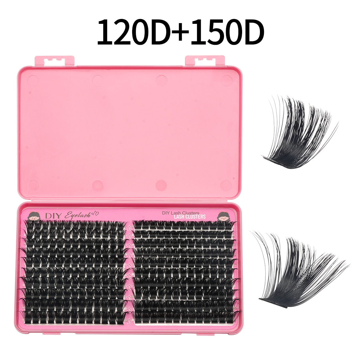 100D + 200D parillas falsas de alta imitación de pelo suave transfronterizo DIY Amazonas comercio exterior europeo y americano parillas segmentación 12 - 20mm