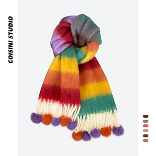 2025�¿��Ͱ���ɫ�l�y�R��ë����Ů�ﶬ���Ӻ�ů��ëë�����