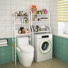 Toilet rack bathroom punch-free washing machine storage wall-mounted bathroom toilet washbasin stand wholesale