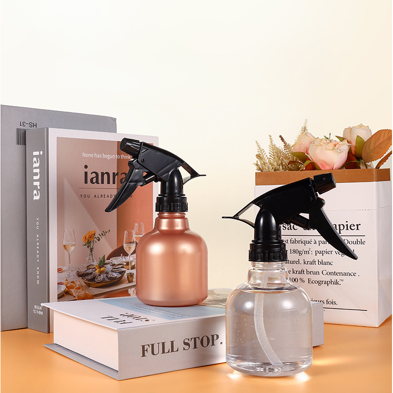 跨境透明喷雾瓶化妆香水沐浴露洗发水分装瓶花园喷壶家用补水美发