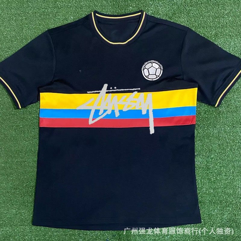 Stussy斯图西球衣弗拉门戈国米意大利纪念版葡萄牙日本短袖足球服|undefined