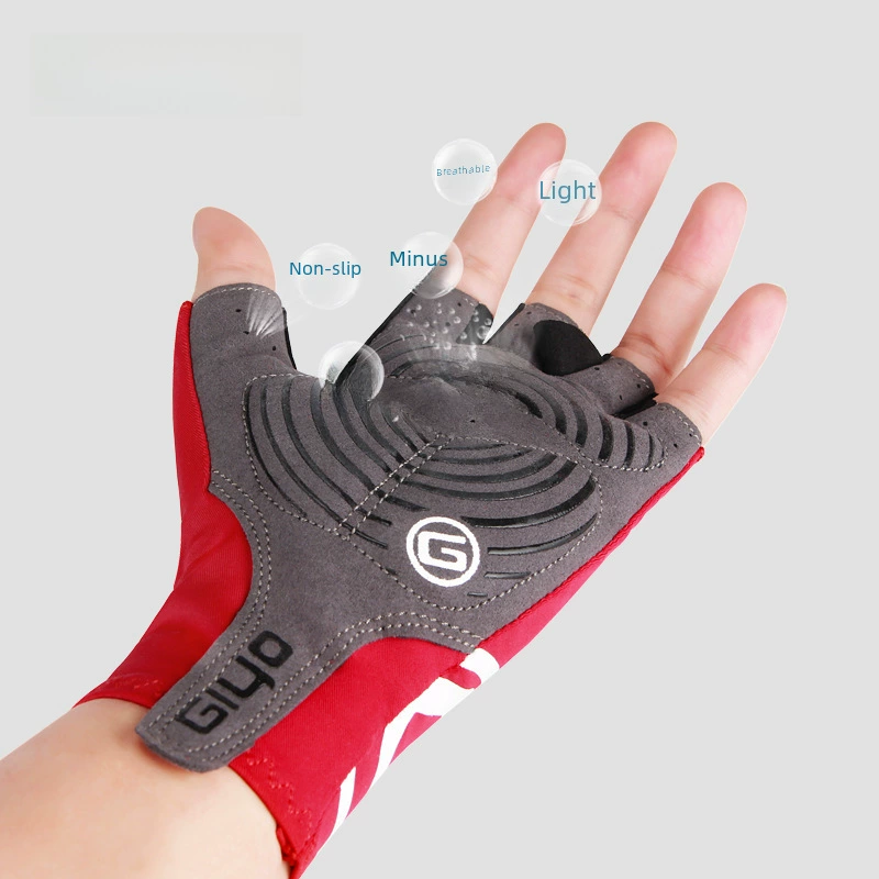 GIYO Bike для езды на велосипеде, дорожные перчатки, горный комплект, снаряжение, без пальцев