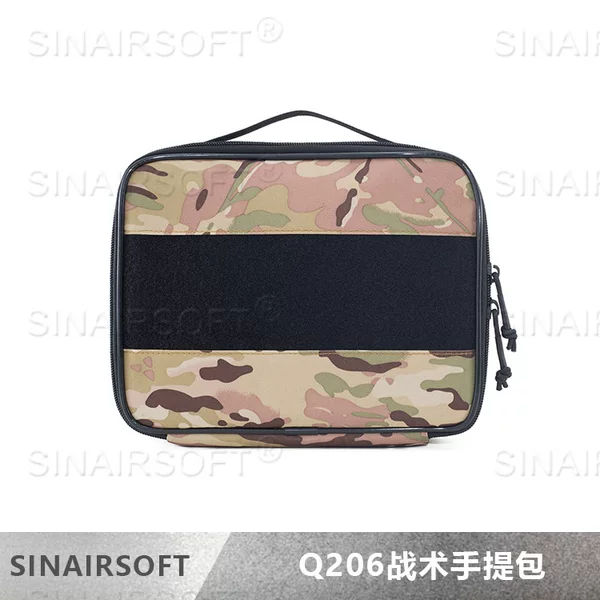 Tactical Glock Pistol Storage Bag Military Fan Carrying Bag Nylon 206 Shooting Equipment Bag Waterproof Cross-Border Wholesale