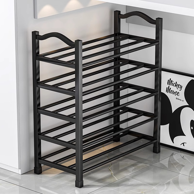 Shoe rack door a batch of shoe rack door corridor narrow multi-layer storage indoor rental house simple shoe rack