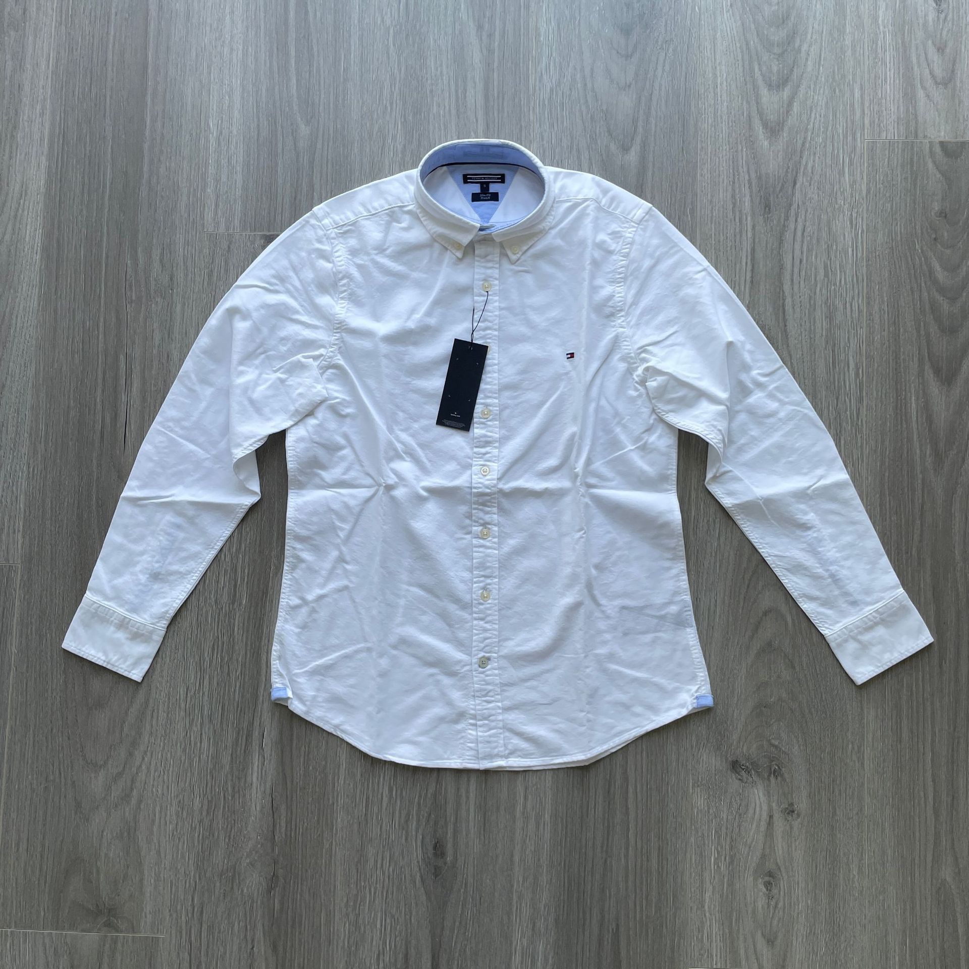 トミー/トミー6色全綿オックスフォード紡織生地男性百合長袖ビジネスカジュアル純綿水洗いシャツ