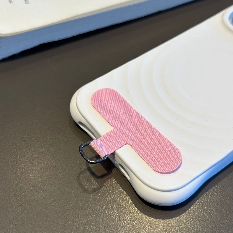 高品質の携帯電話ストラップバッククリップパッチユニバーサル強力な携帯電話チェーン携帯電話ケース耐久性のある紛失防止固定プレートクリップ|undefined