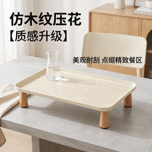 猫碗增高架狗碗垫高架PP防滑托盘宠物餐区易洁实木支脚稳固承托