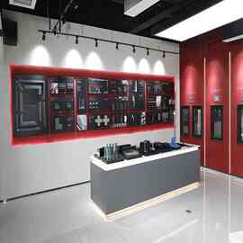 断桥铝门窗展示核心配件检测设备中导台演示仪器中导台系统门窗