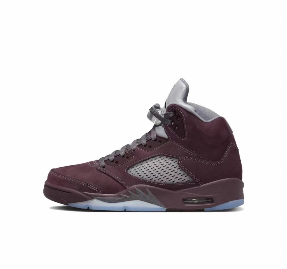 Pedidos de comercio exterior de fábrica de zapatos Putian AJ5 zapatos de baloncesto Liuchuan arce negro y blanco alas de cicada Jiao5 zapatillas de amortiguación de aire image 13