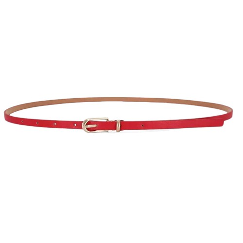 New Women's Belts Multi-color Decorated Dress Sweater Fine Waist Belt PU Small Belt Korean Version Pants Belt Manufacturer