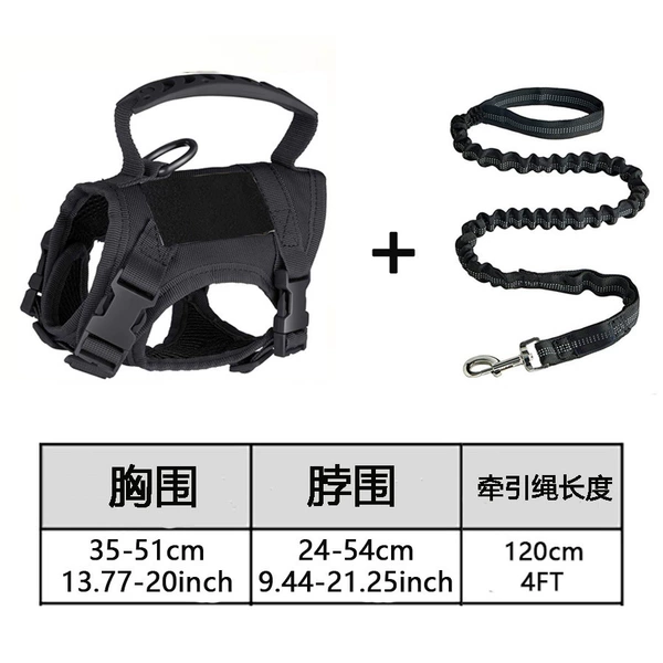 Black chest+traction rope