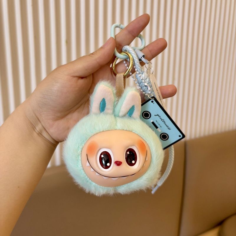 ぬいぐるみビッグヘッドハイエンドラブブバッグペンダントビニール人形人形ペンダント車のキーホルダー卸売小さなギフト|undefined