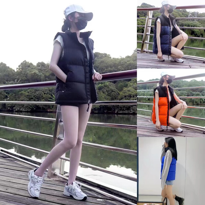 Winter North Face Vest down Jacket Men's and Women's 1996 down Jacket Couple Style