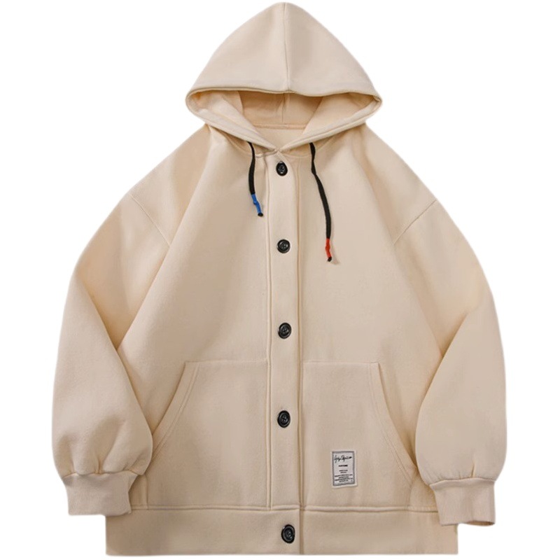 Marca de moda 2023 nuevo suéter con capucha los hombres primavera y otoño estilo coreano chaqueta suelta