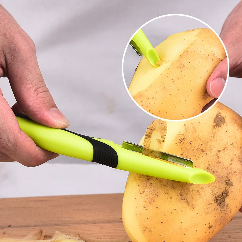 Douyin Internet celebrity new style peeler stainless steel anti-slip peeler household melon planer kitchen tools fruit scraper