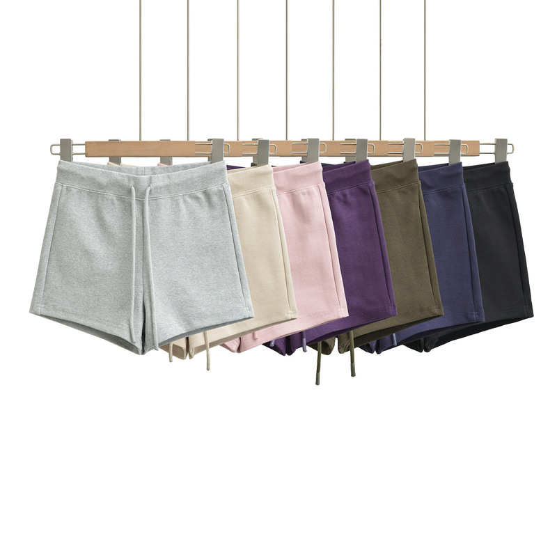 American-Style Casual Sports Shorts for Women, Summer Gray Elastic Tight-Fitting Hip-Hugging Hot Pants for Fitness, Cycling, and Yoga American-Style Casual Sports Shorts for Women, Summer Gray Elastic Tight-Fitting Hip-Hugging Hot Pants for Fitness, Cycling, and Yoga