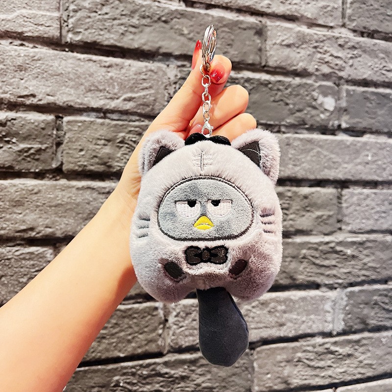 Oso lindo celebración flor muñeca colgante felpa pareja muñeca escuela adornos pequeños accesorios llavero al por mayor