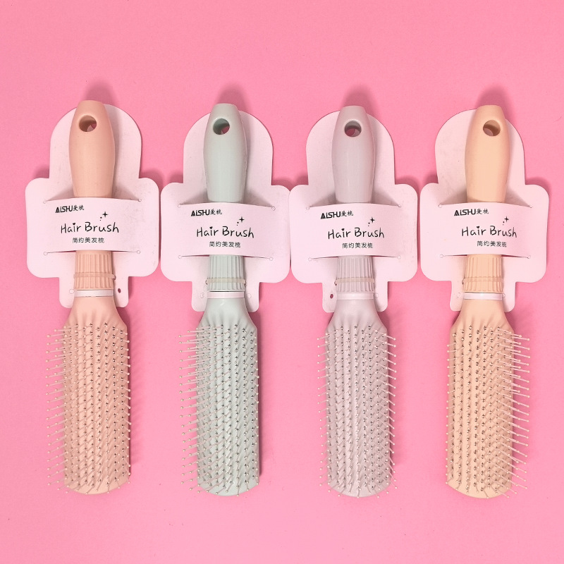 Pein de dama temperamento cabello largo rizado inflatable pein de bolsa de aire masaje tabla grande pein de bolsa de aire portátil para estudiantes domésticos