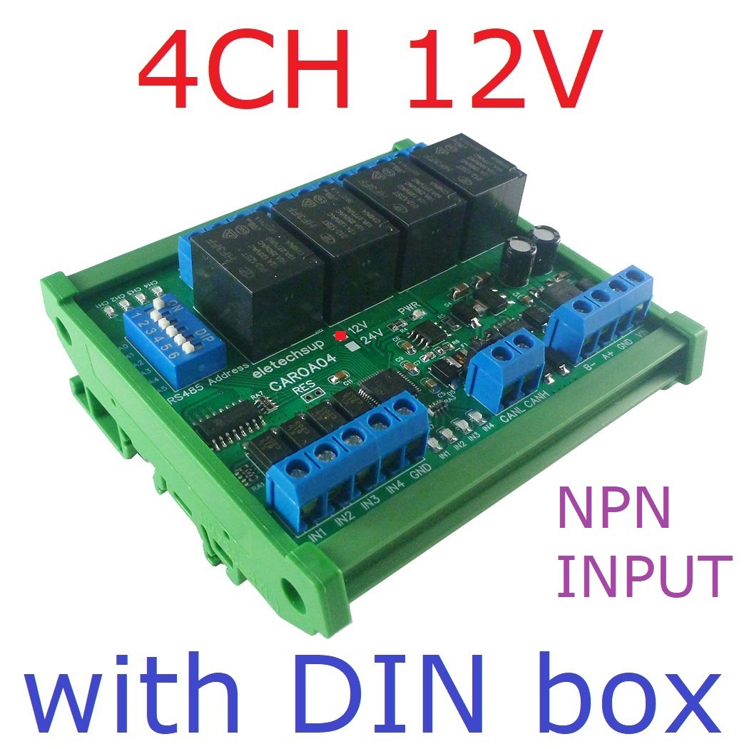 4CH 12V NPN Shell*12MA*CAROA04