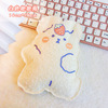 Cute plush cartoon water container, small hand warmer for elementary school students