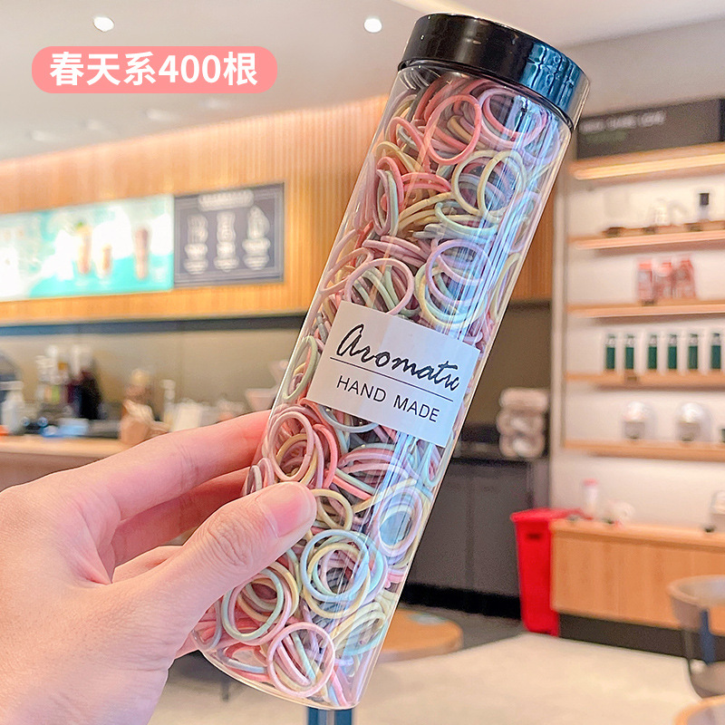 Banda de goma de los niños al por mayor no duele el Pelo elástico cuerda de pelo niñas bebé lazo pelo pequeño tamaño pelo banda pelo Pelo cuerda