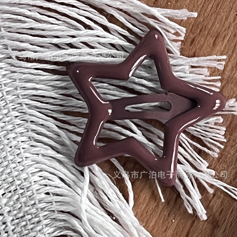 Mayorista de clips de cabello de estrellas de color niñas lindas clips de frangeo lateral clip de cabello rotos clip de cabello de niña roja corazón bb clip de cabello image 46