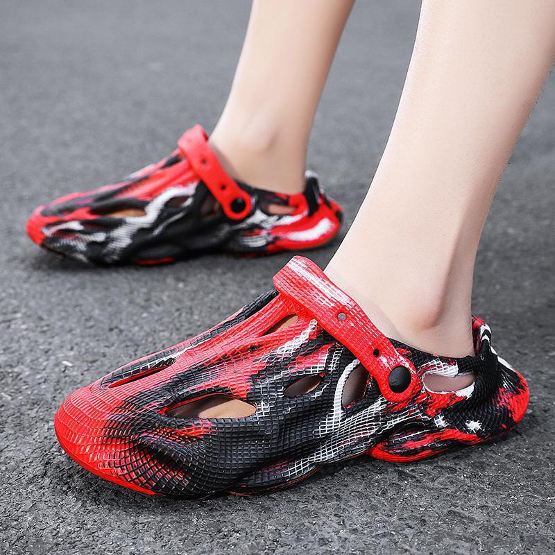 Foreign trade new parent-child garden hole shoes men's single size year-round stock Mens shoes Foreign trade new parent-child garden hole shoes men's single size year-round stock Mens shoes