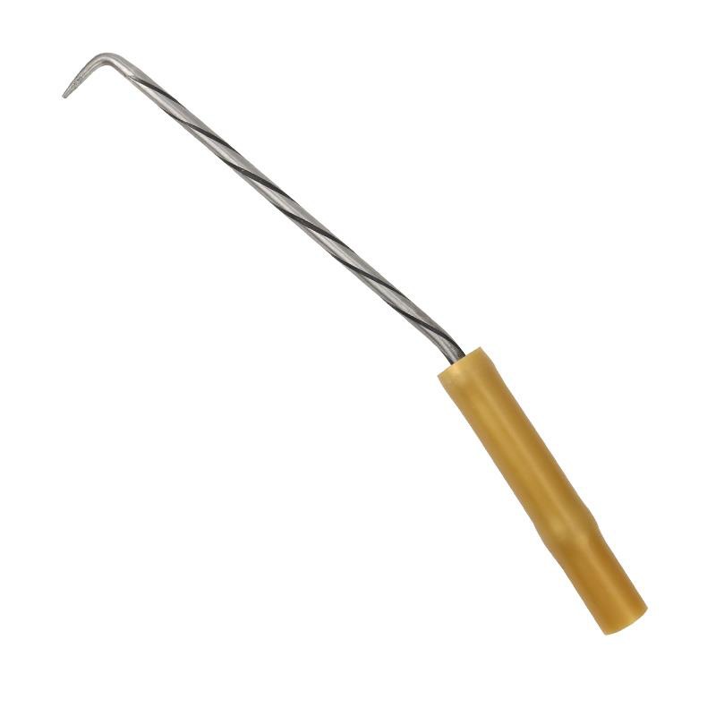 Gancho Semiautomático para Amarre de Varilla con Doble Rodamiento de Acero Inoxidable