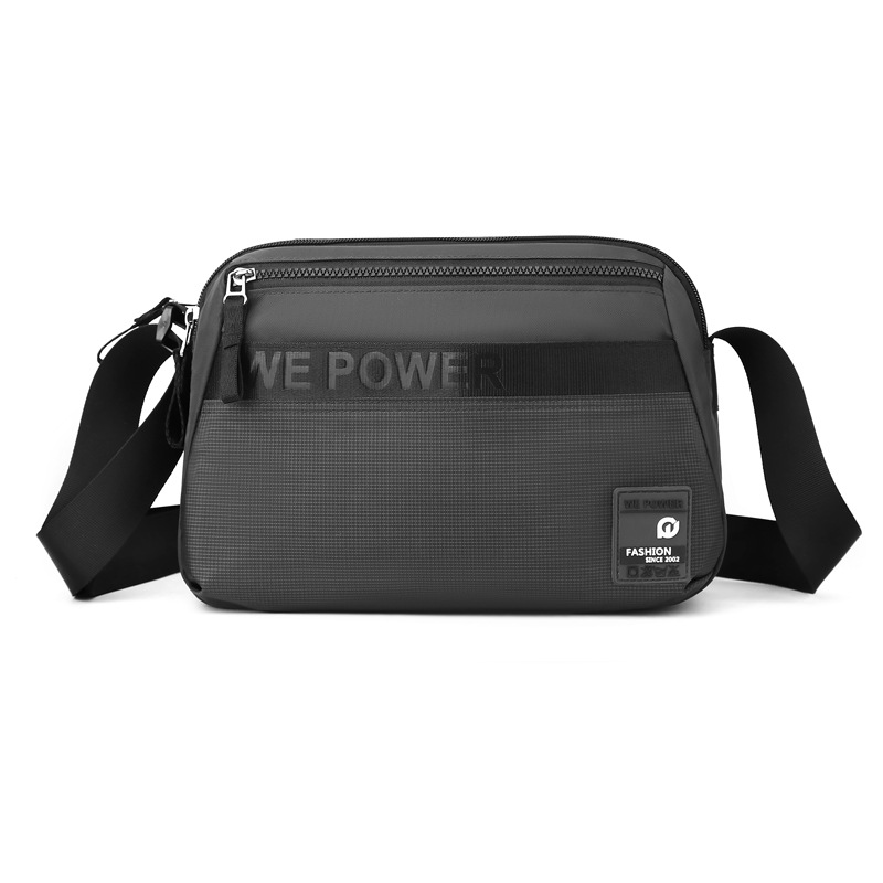 WEPOWER nueva moda bolsa de hombro casual, bolsa de hombro para hombres, bolsa de hombro ligera, bolsa de hombro cuadrada, simple bolsa de hombro
