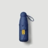 6-bone round handle five-fold umbrella-Navy