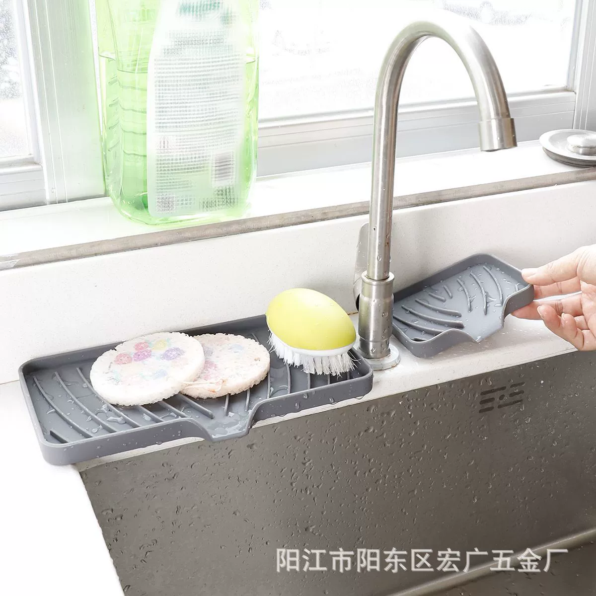 Мыльница силиконовая не застойная вода креативная японская ванная комната силиконовая большая и маленькая слив коврик для мыла