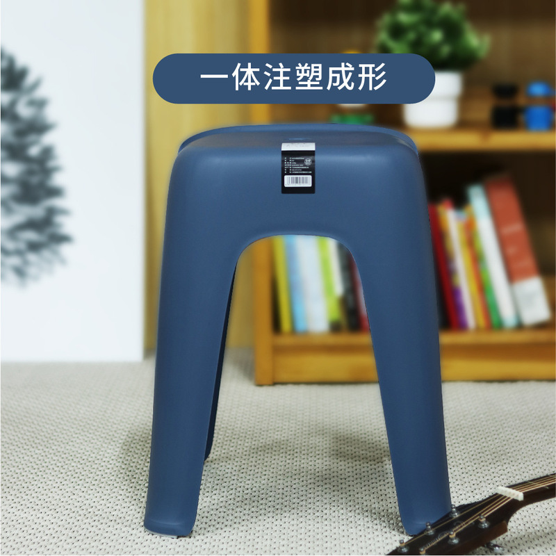 プラスチック製の椅子、家庭用、厚手、大人用、ダイニングテーブル用椅子、角椅子、丸椅子、ベンチ、プラスチック工場直送、厚手で耐久性があります|undefined