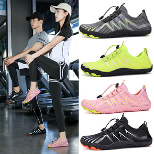 Indoor fitness shoes women's running shoes men's comprehensive training shoes non-slip soft bottom yoga shoes squat skipping rope sneaker men