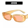 Retro trend square sunglasses, brand glasses, European style, suitable for import