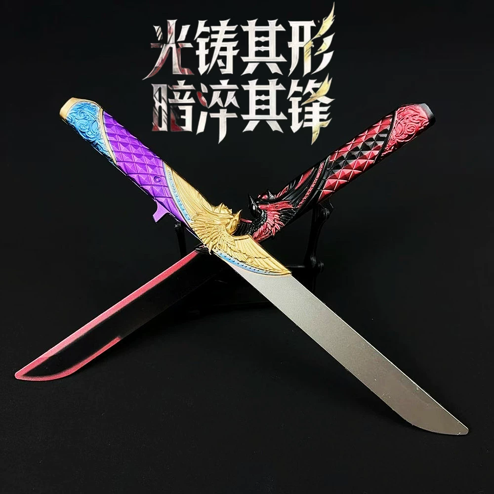 Горячий Delta Action Blade Dark Star Двуx форм переключаемый ABS модель игрушечный периферийный охлаждённый двойная форма