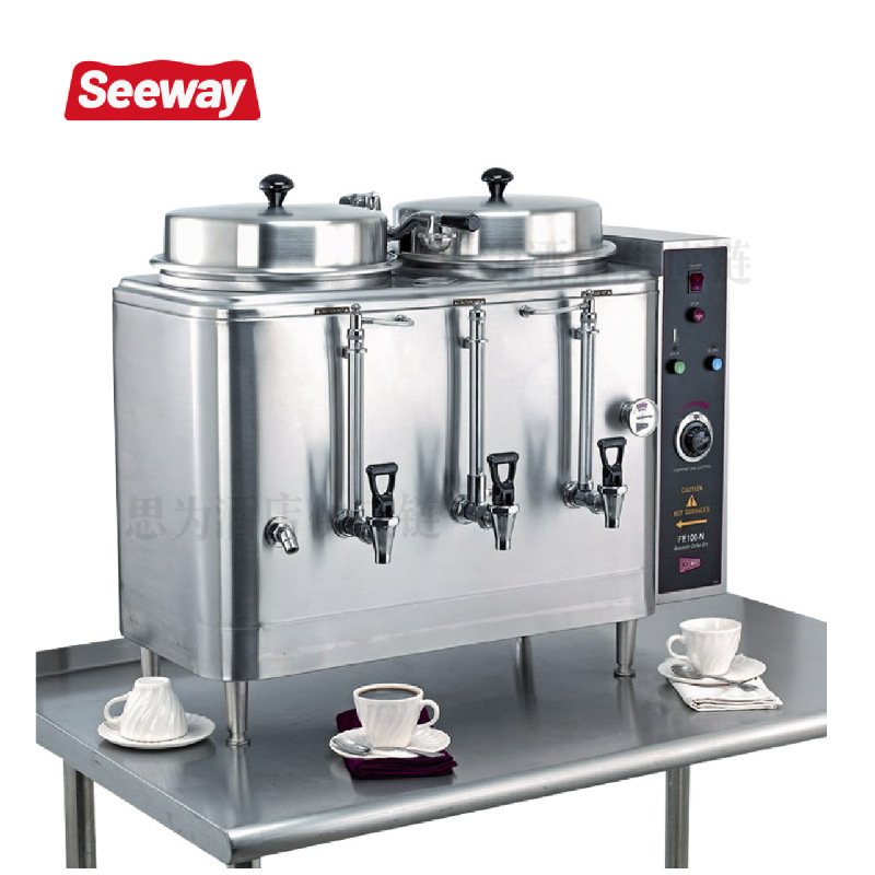 美国Cecilware 双头蒸馏咖啡机商用咖啡机FE100N