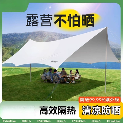 protection silver-coated canopy, beach sunshade, Avtomobil yan çətirləri