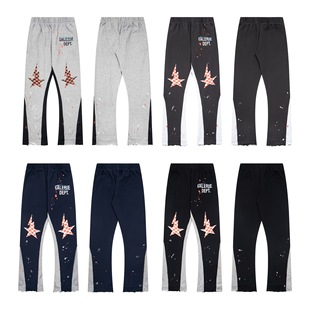 GALLERY DEPT New Star Splash Ink Printing Beautiful Trendy Loose Casual Youth Trendy Stitching Micro Trousers